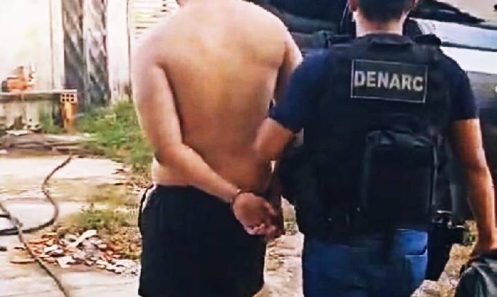Foragido do IAPEN é capturado e reage à prisão durante operação da DENARC