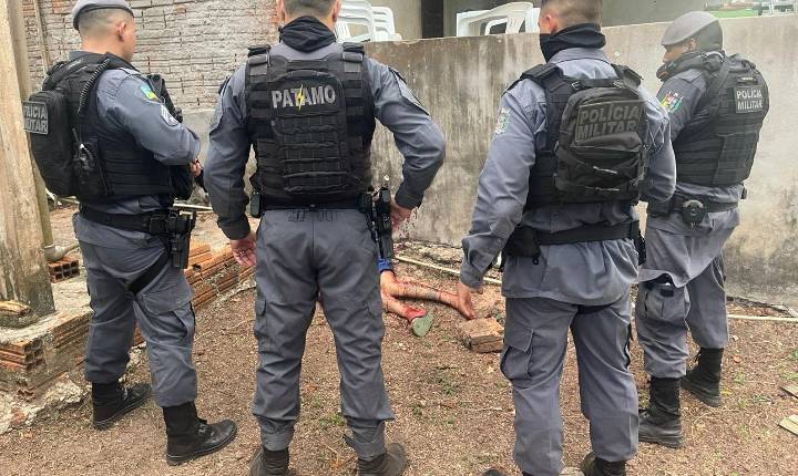 Suspeito de latrocínio morre em confronto com equipes da PATAMO e 2º BPM no Renascer