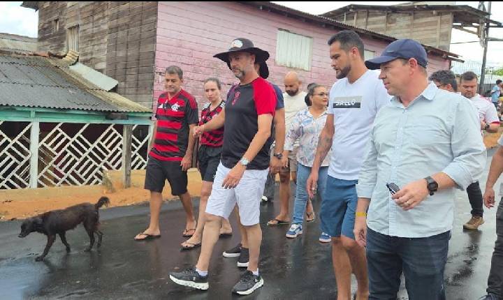 Governador Clécio Luís entrega pavimentação e transforma mobilidade em Laranjal do Jari