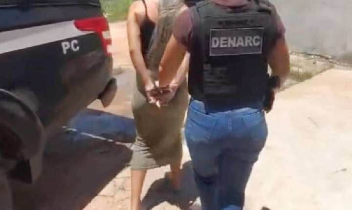 Operação da DENARC prende jovem investigada por tráfico e cumpre mandados em Macapá