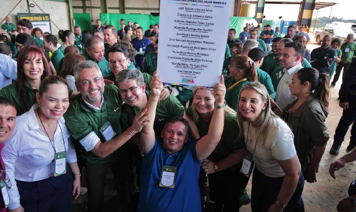 Prefeito Marcelo celebra retomada das operações da Amapá Minerals como novo ciclo de desenvolvimento para Pedra Branca do Amapari