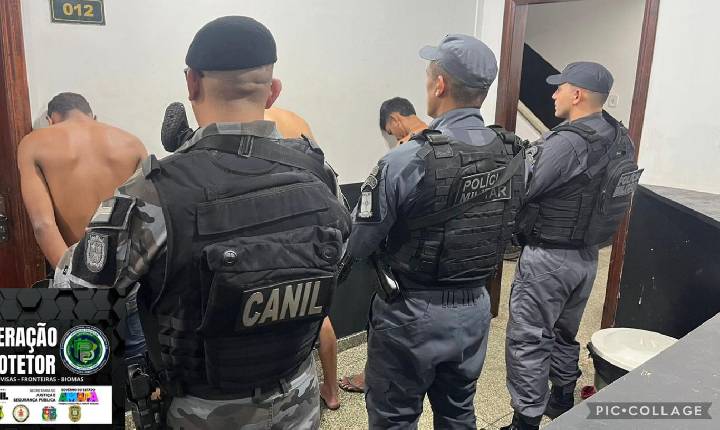 Trio é preso por tráfico após tentativa de fuga em área de ponte em Santana