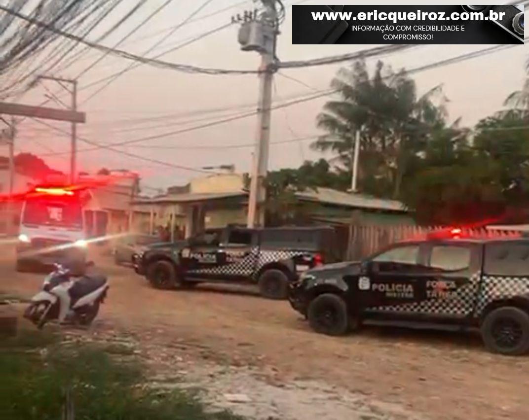 HOMEM COM EXTENSA FICHA CRIMINAL MORRE EM CONFRONTO COM A FORÇA TÁTICA NO ZERÃO