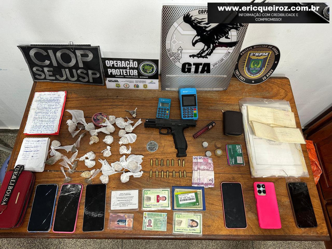 Operação Protetor: GTA desarticula grupo criminoso e impede ataque na zona norte de Macapá