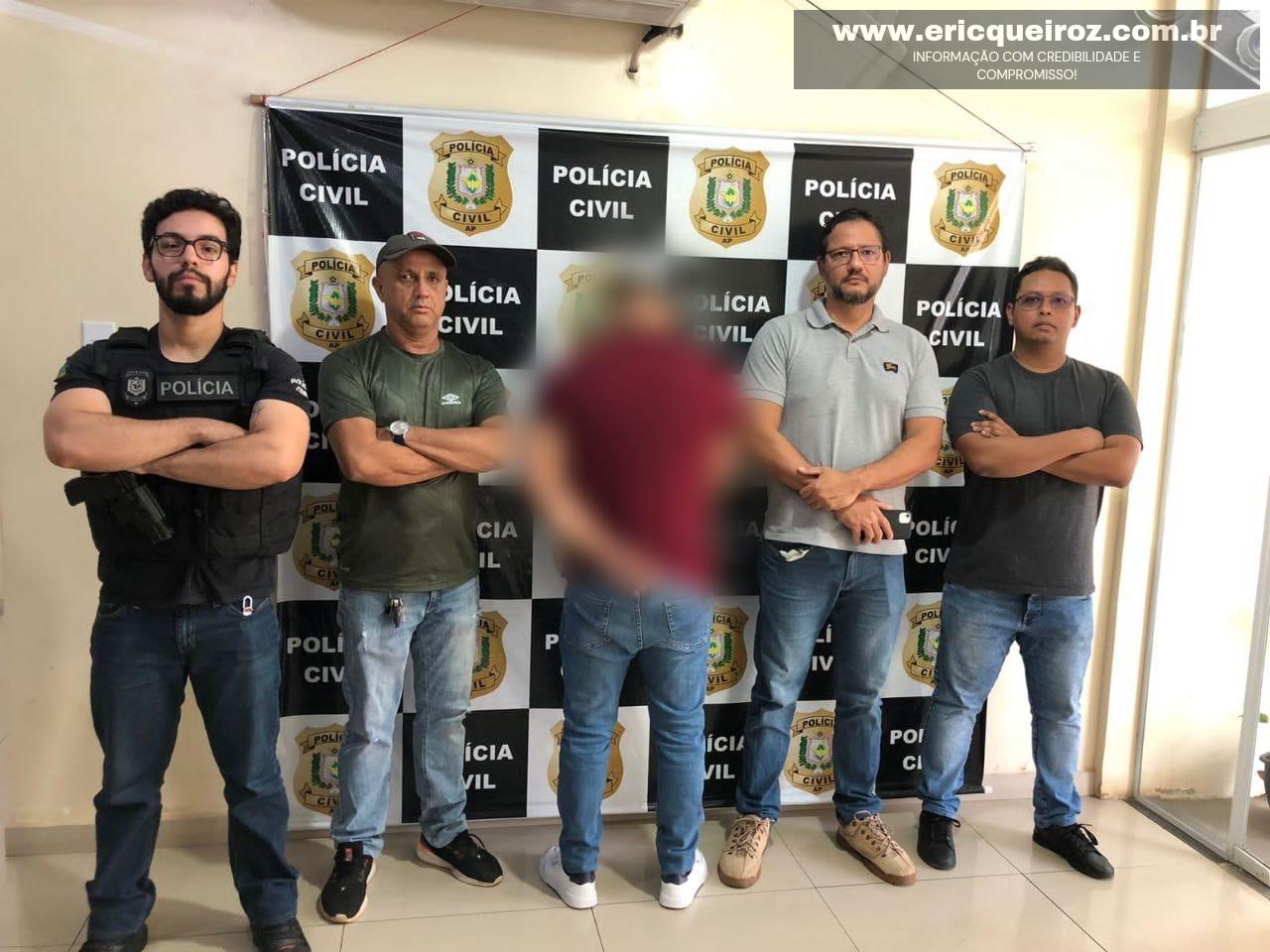 POLÍCIA CIVIL PRENDE HOMEM ACUSADO DE TENTATIVA DE FEMINICÍDIO E DESCUMPRIMENTO DE MEDIDAS PROTETIVAS EM MACAPÁ