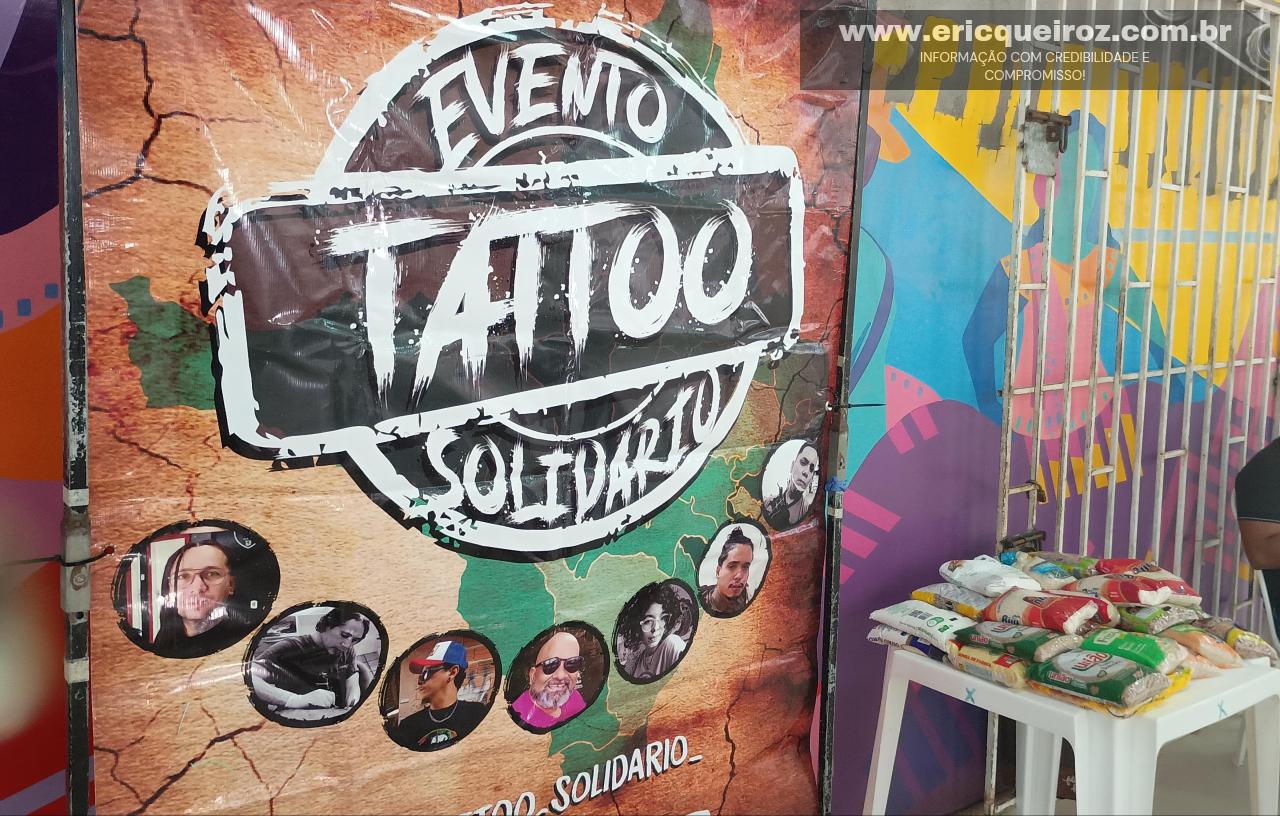 PROJETO TATTOO SOLIDÁRIO: 18ª EDIÇÃO DE NATAL UNE ARTE E SOLIDARIEDADE EM MACAPÁ