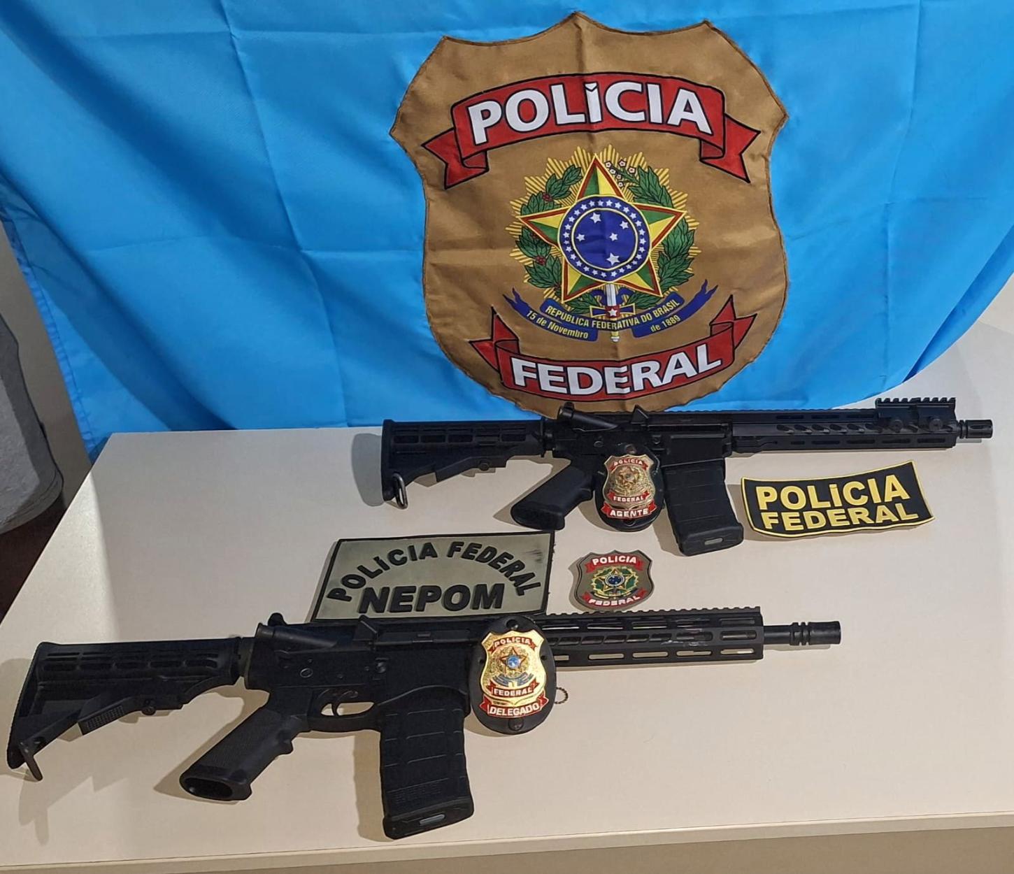 PF prende homem com fuzis trazidos do Suriname em Oiapoque