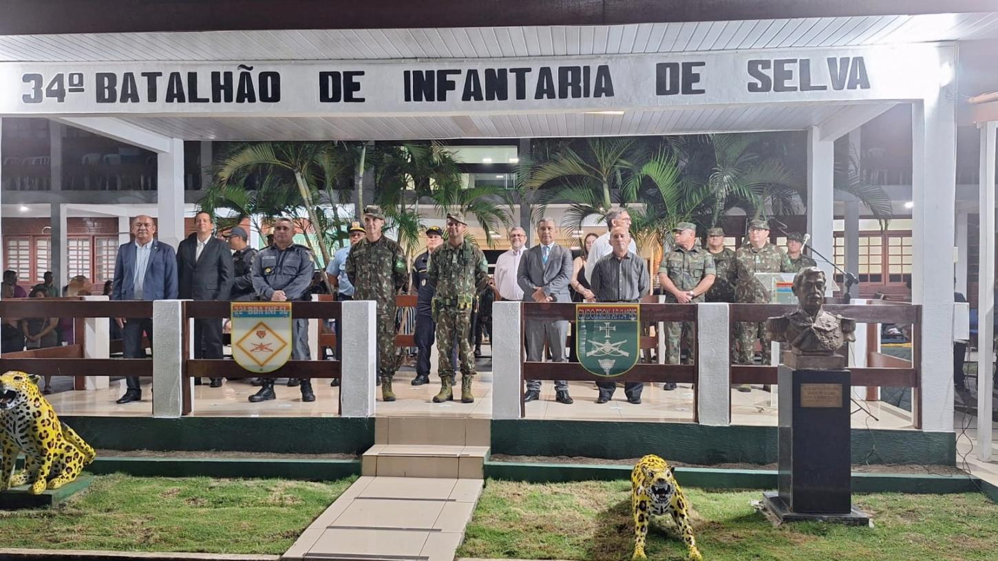 34º BIS Celebra 57 Anos de Atuação na Defesa da Fronteira e Apoio à Comunidade