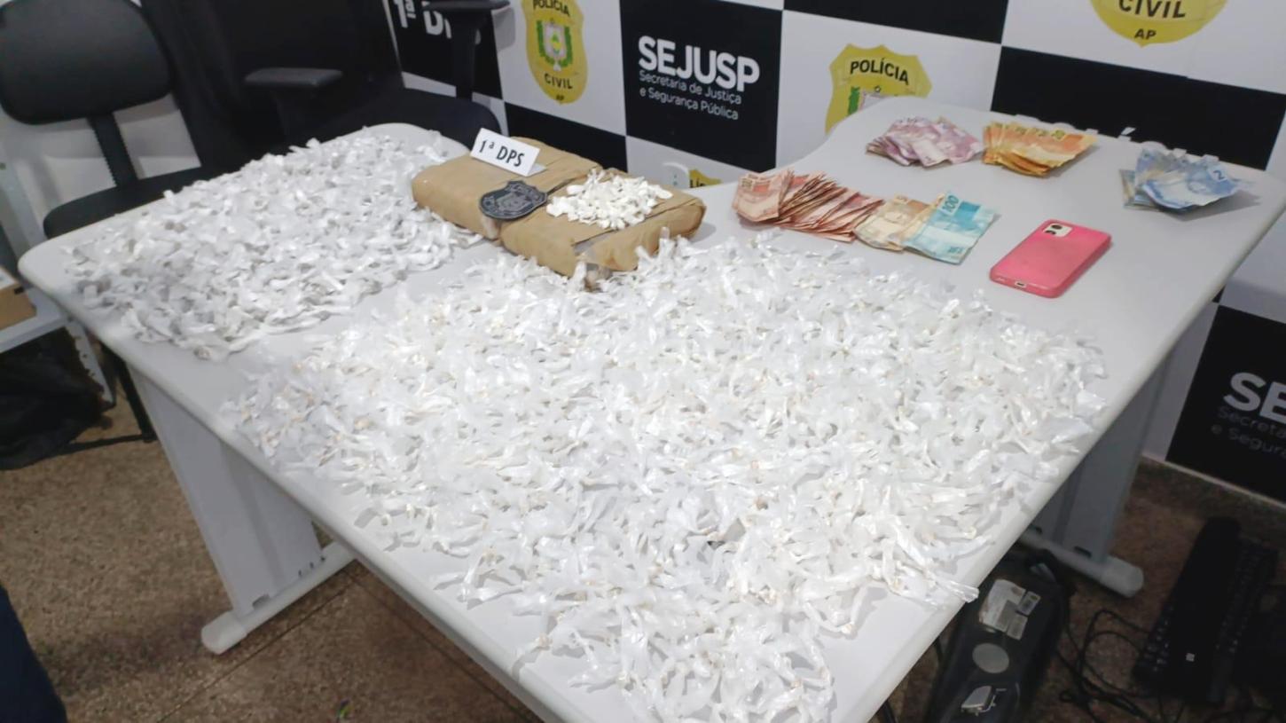 Adolescente é apreendida com grande quantidade de drogas em Santana