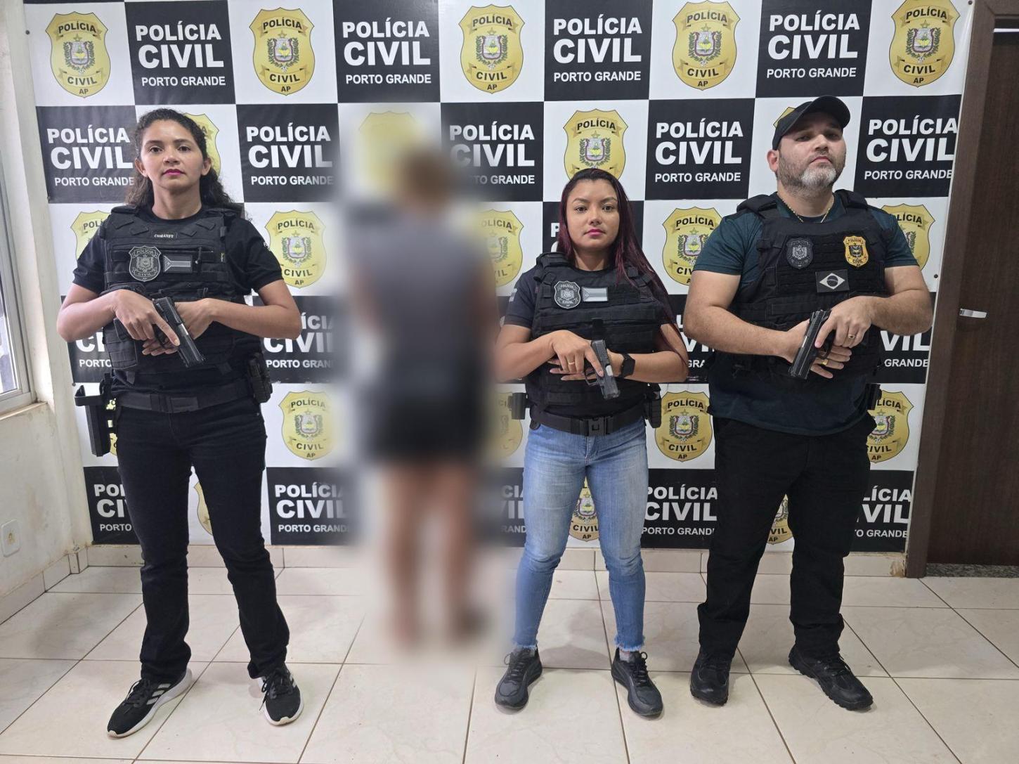 Polícia Civil prende foragida condenada por tráfico de drogas em Porto Grande