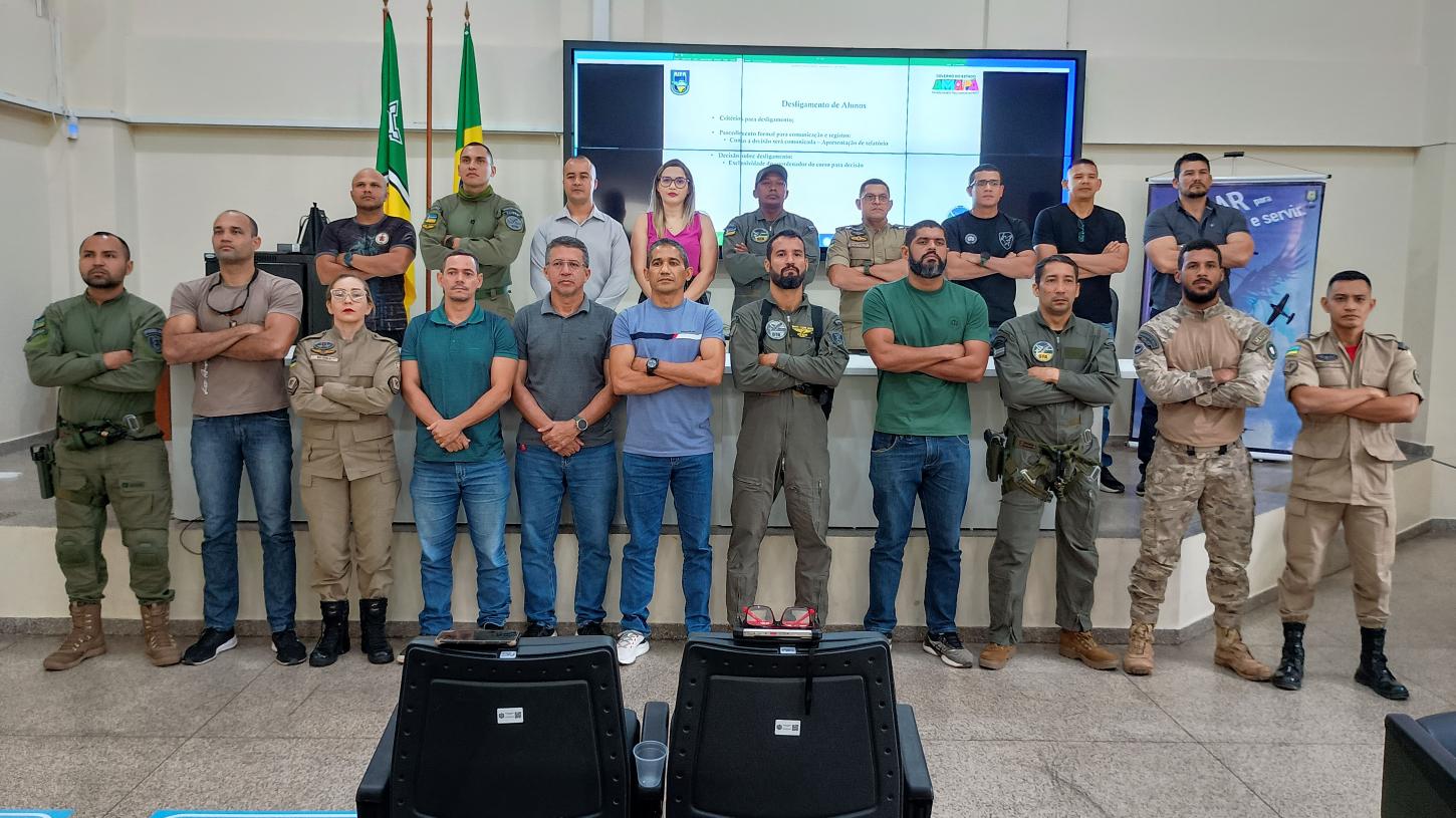 Sejusp realiza reunião preparatória para o 3º Curso de Operações Aéreas do GTA