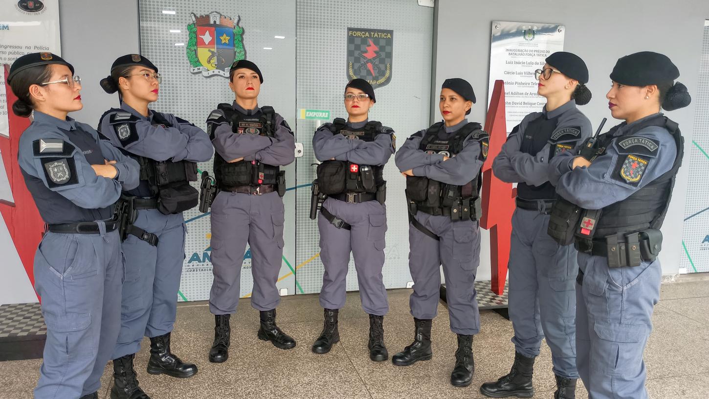 Taticanas da Polícia Militar do Amapá: Força, Coragem e Representatividade no Combate ao Crime