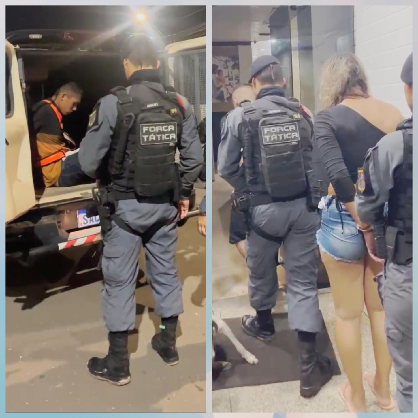 Cinco pessoas são presas pelo Batalhão de Força Tática durante o fim de semana no Amapá