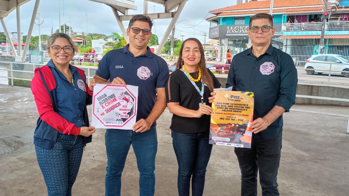 Com blitz educativa, Amapá coloca em prática lei que combate álcool ao volante