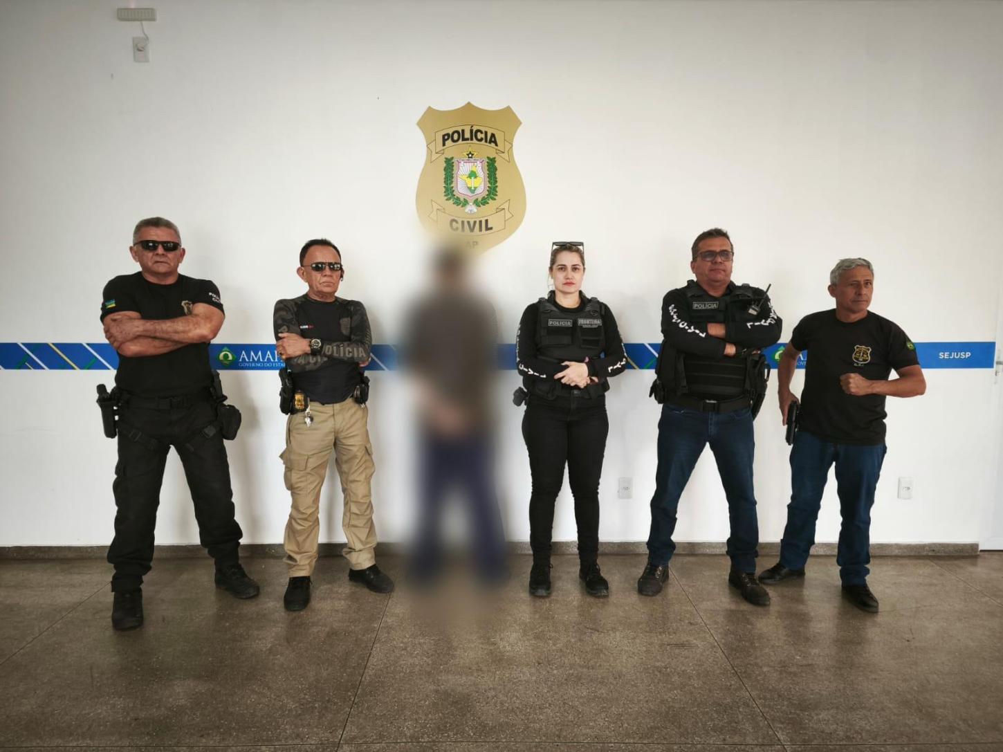 Foragido da Justiça é preso pela Polícia Civil em Macapá por tráfico de drogas