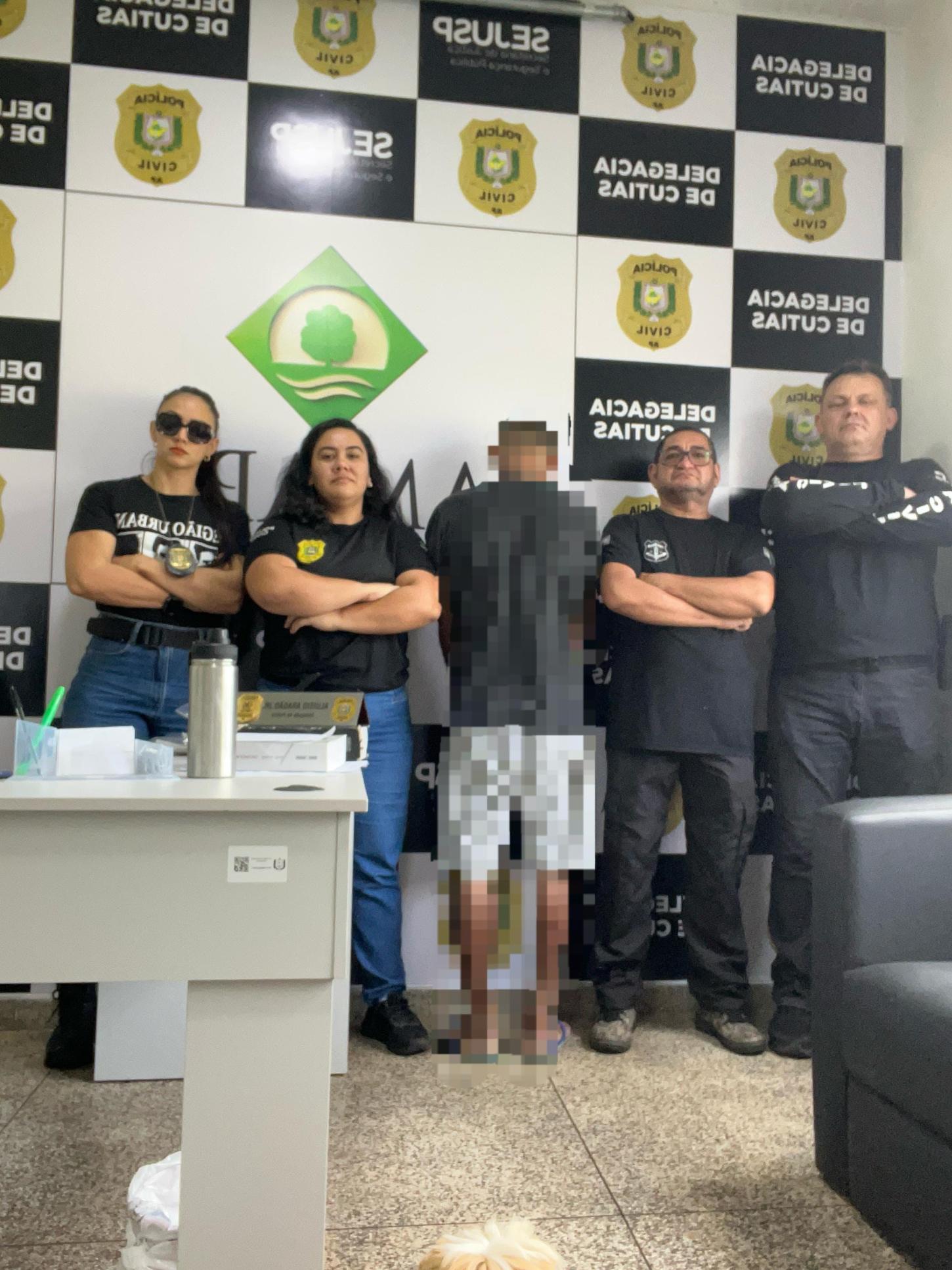 Homem é preso em Cutias após atacar o próprio sobrinho com enxó durante desentendimento