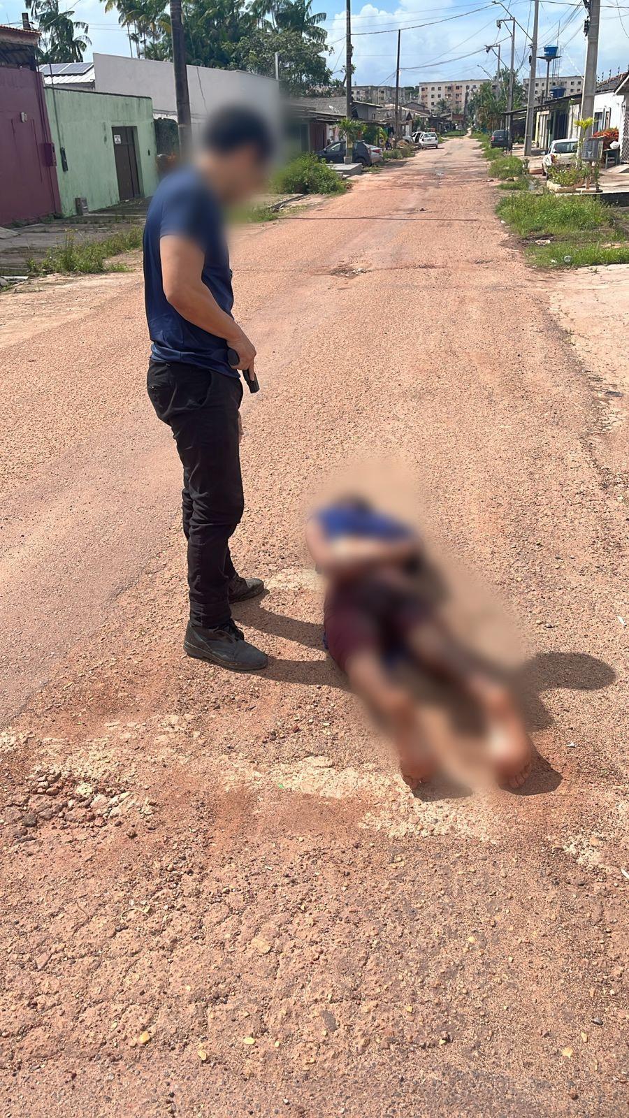 Homem é preso pela Polícia Civil acusado de homicídio a facadas no Jardim Açucena, em Macapá