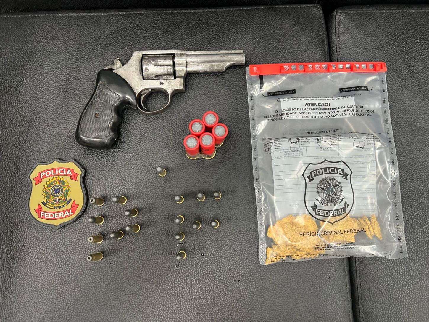 PF prende suspeito e apreende ouro e arma em operação contra garimpo ilegal no Amapá