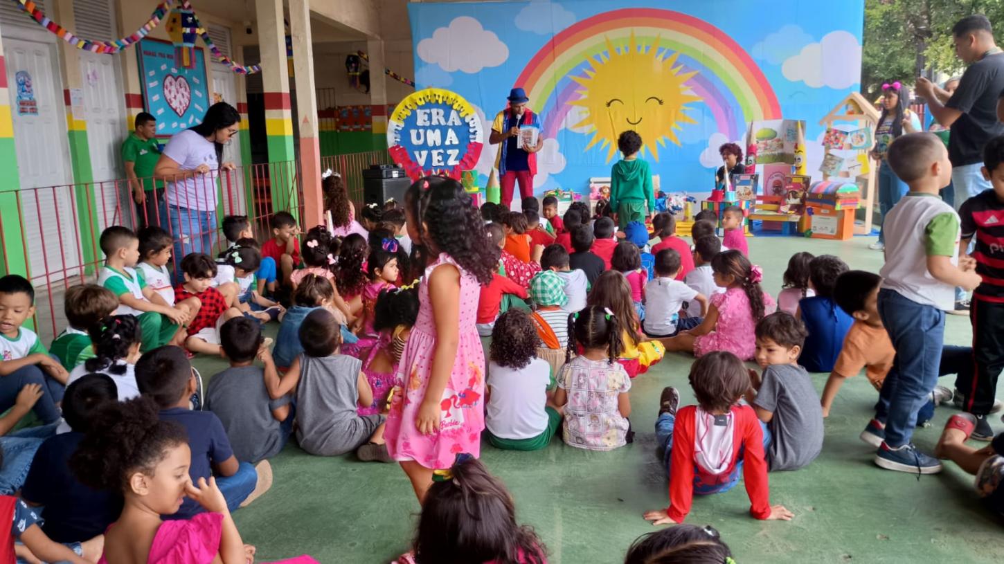 Contos que Encantam: Projeto de Leitura Estimula Imaginação e Alfabetização na Educação Infantil de Macapá