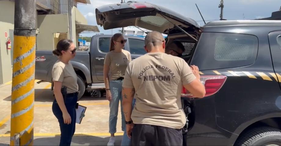 Foragido da Justiça é capturado pela Polícia Federal no Porto do Grego, em Santana