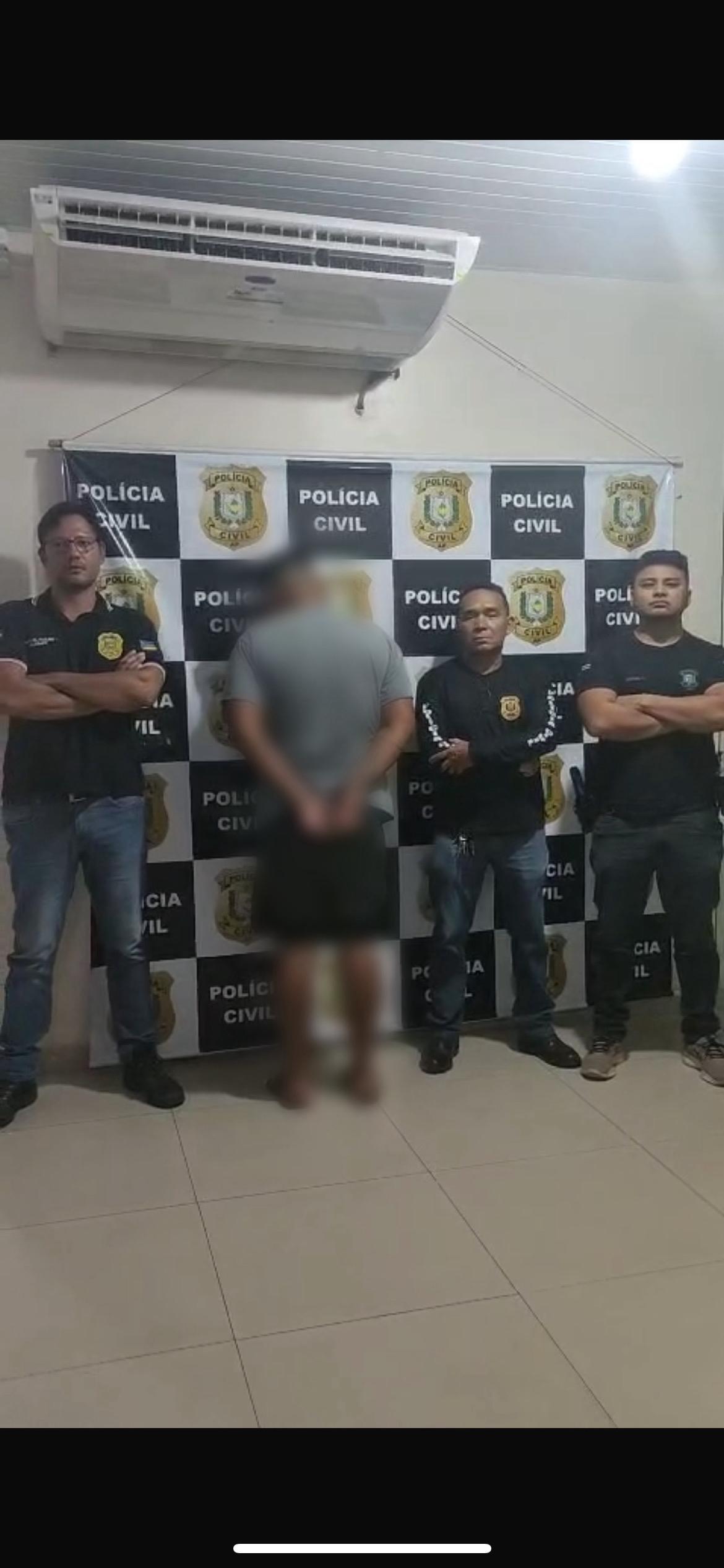 Homem é preso após agredir companheira grávida com joelhada no abdômen em Macapá