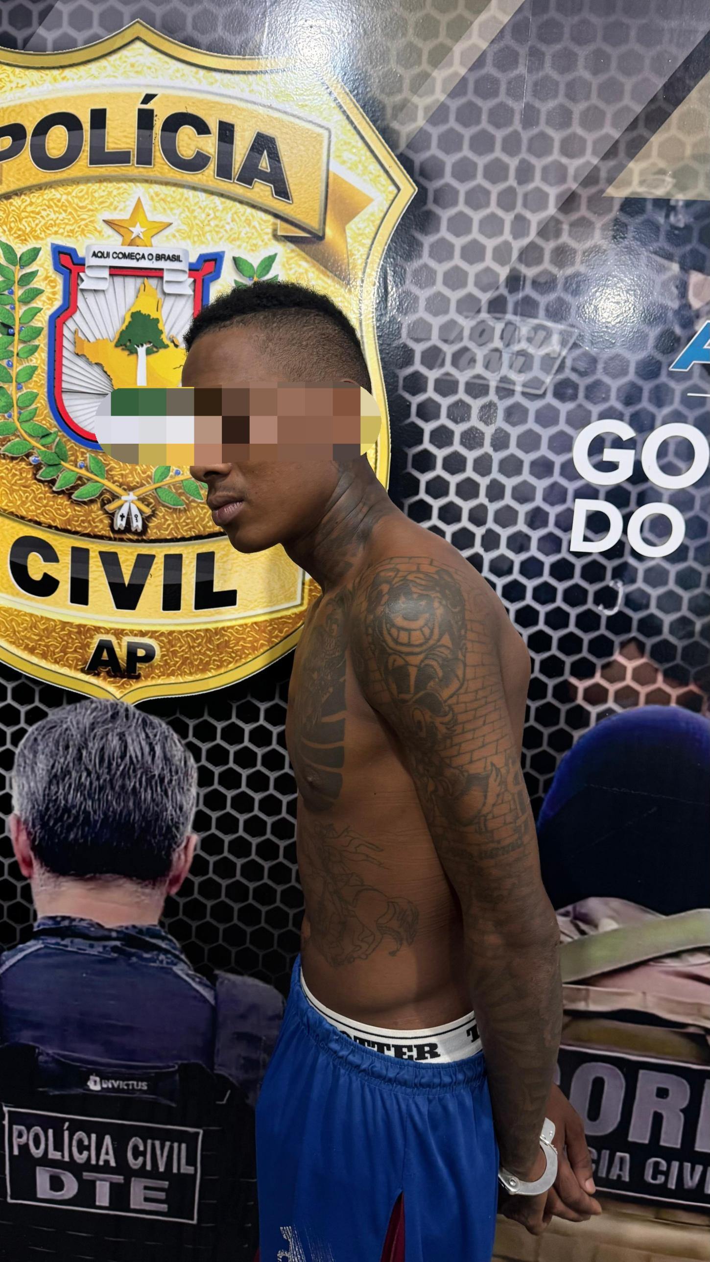 Homem é preso em Itaubal por envolvimento com facção criminosa e tráfico de drogas