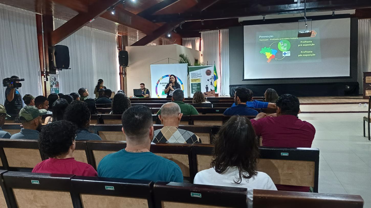 Amapá realiza primeiro Seminário de Zoonoses com foco em fauna silvestre e uso do aplicativo SISS-Geo