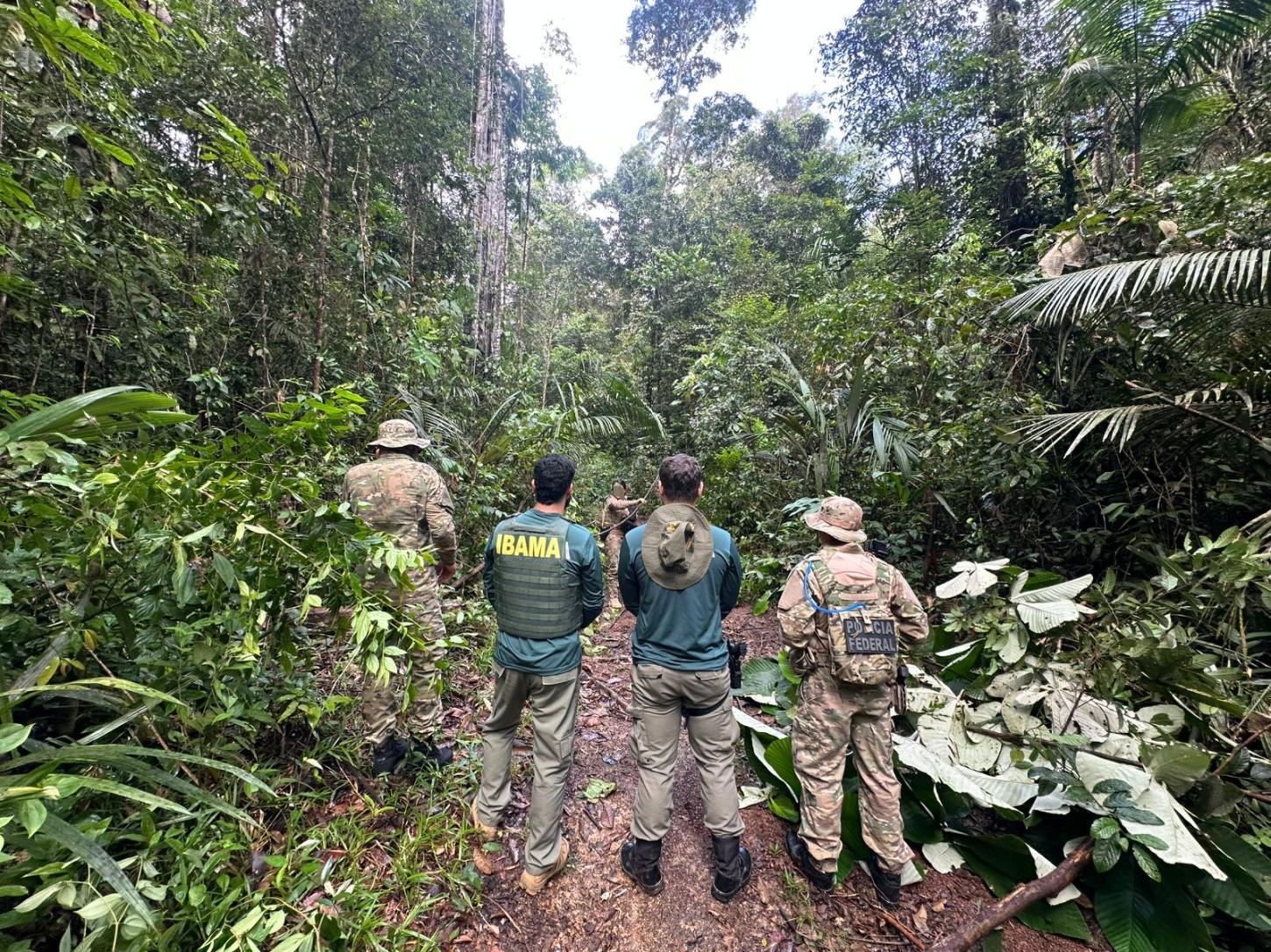 Fiscalização ambiental flagra indícios de garimpo ilegal em Tartarugalzinho