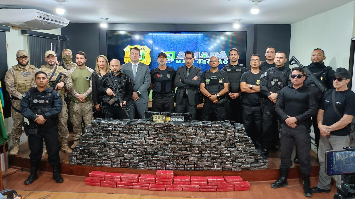 Polícia Civil do Amapá realiza maior apreensão de drogas da história do estado