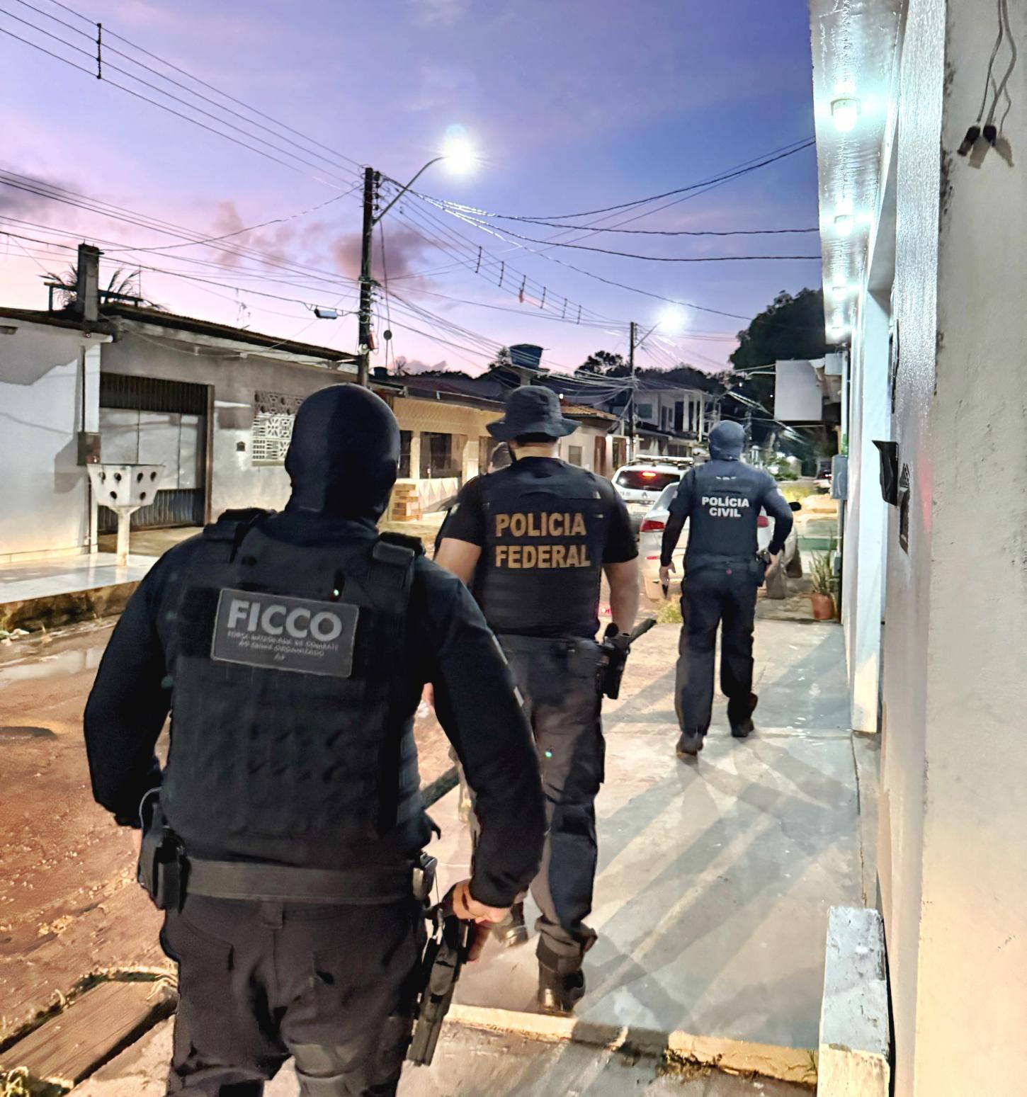 FICCO/AP desarticula facção no Amapá em operação que cumpre mandados em três estados