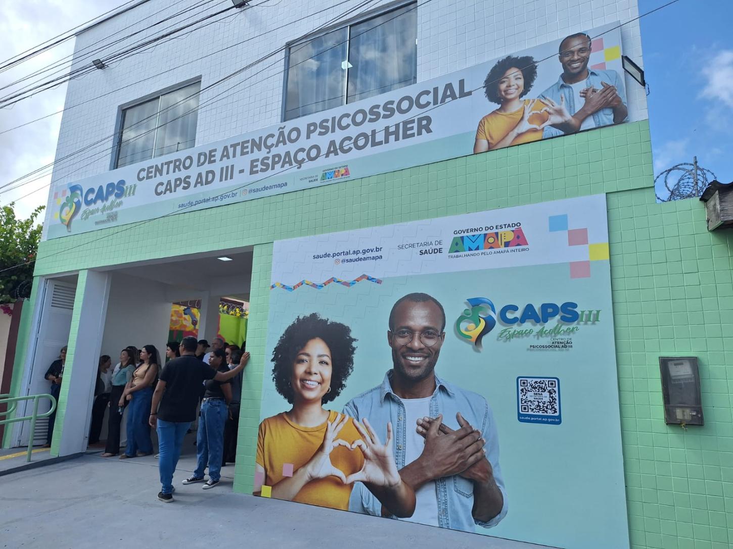 Novo prédio do Caps Acolher amplia atendimento a dependentes químicos em Macapá
