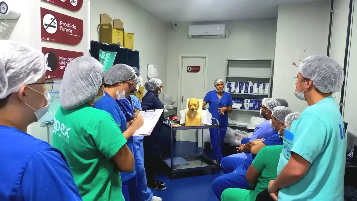 Unidade de Internação do Amapá recebe capacitação sobre uso de atropina