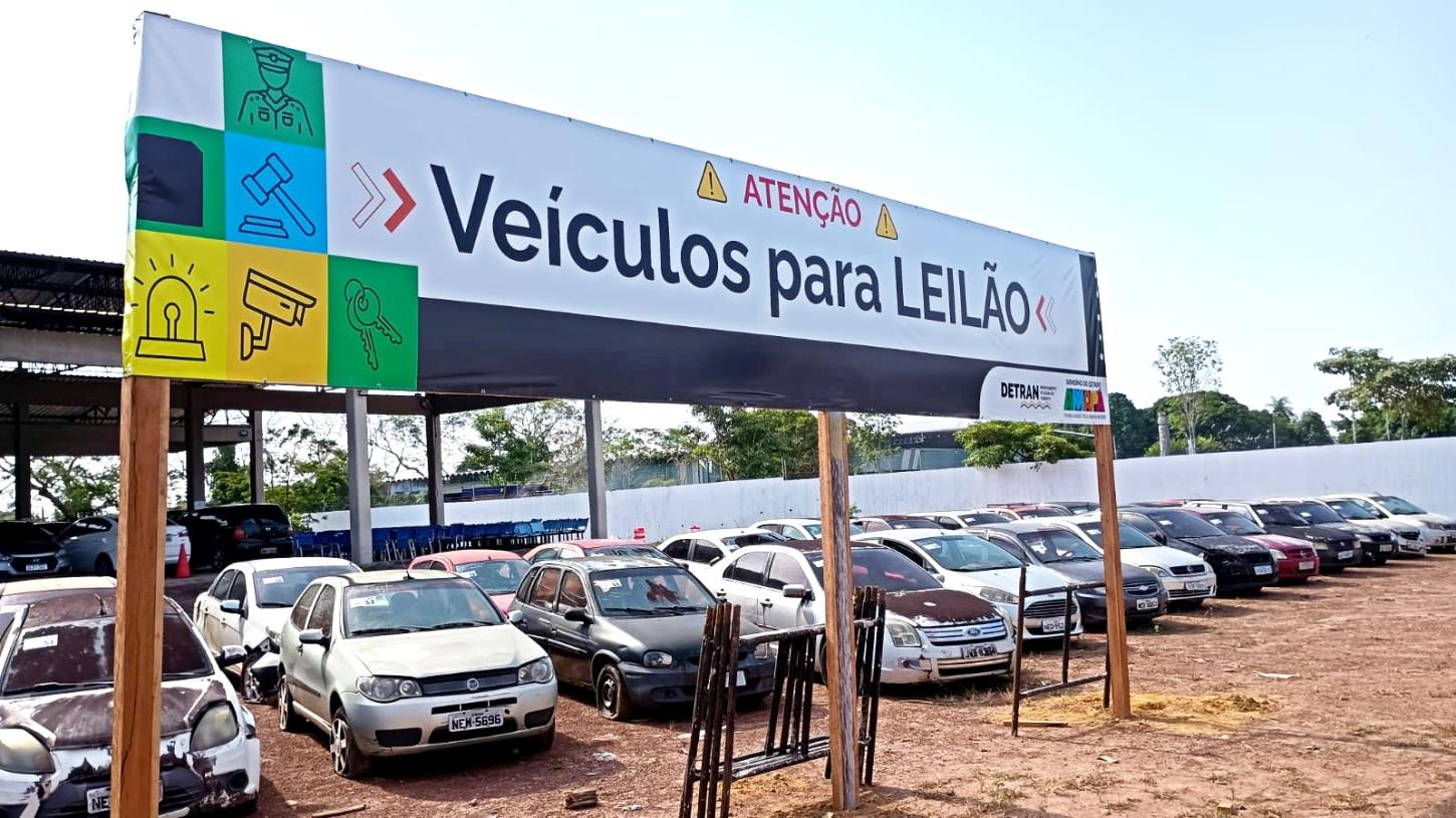 Detran-AP abre leilão com 233 veículos entre sucatas e recuperáveis