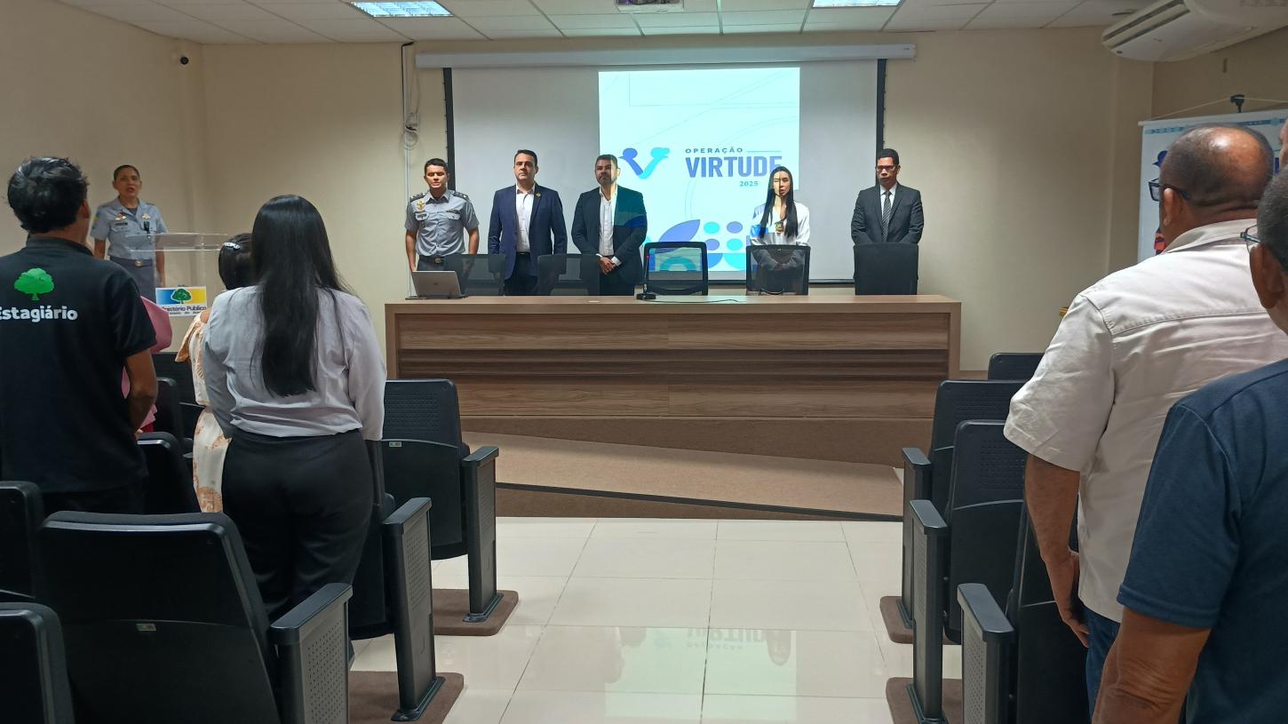 Autoridades reforçam compromisso com a proteção à pessoa idosa durante o 1º Simpósio da Operação Virtude no Amapá