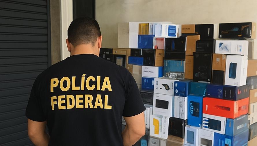 Polícia Federal desmonta esquema de venda ilegal de eletrônicos em Macapá