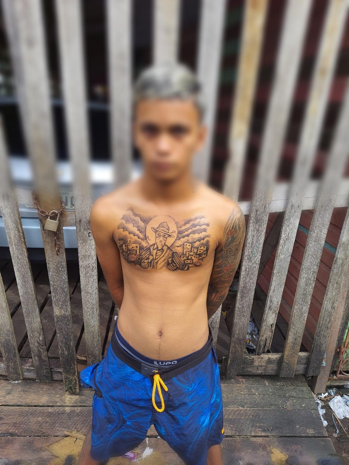 Operação do 1º Batalhão resulta na prisão de jovem de 18 anos com drogas no Muca