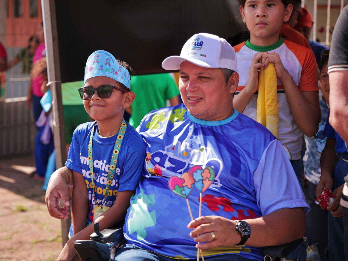 Ação do Abril Azul leva informação e inclusão às ruas de Pedra Branca
