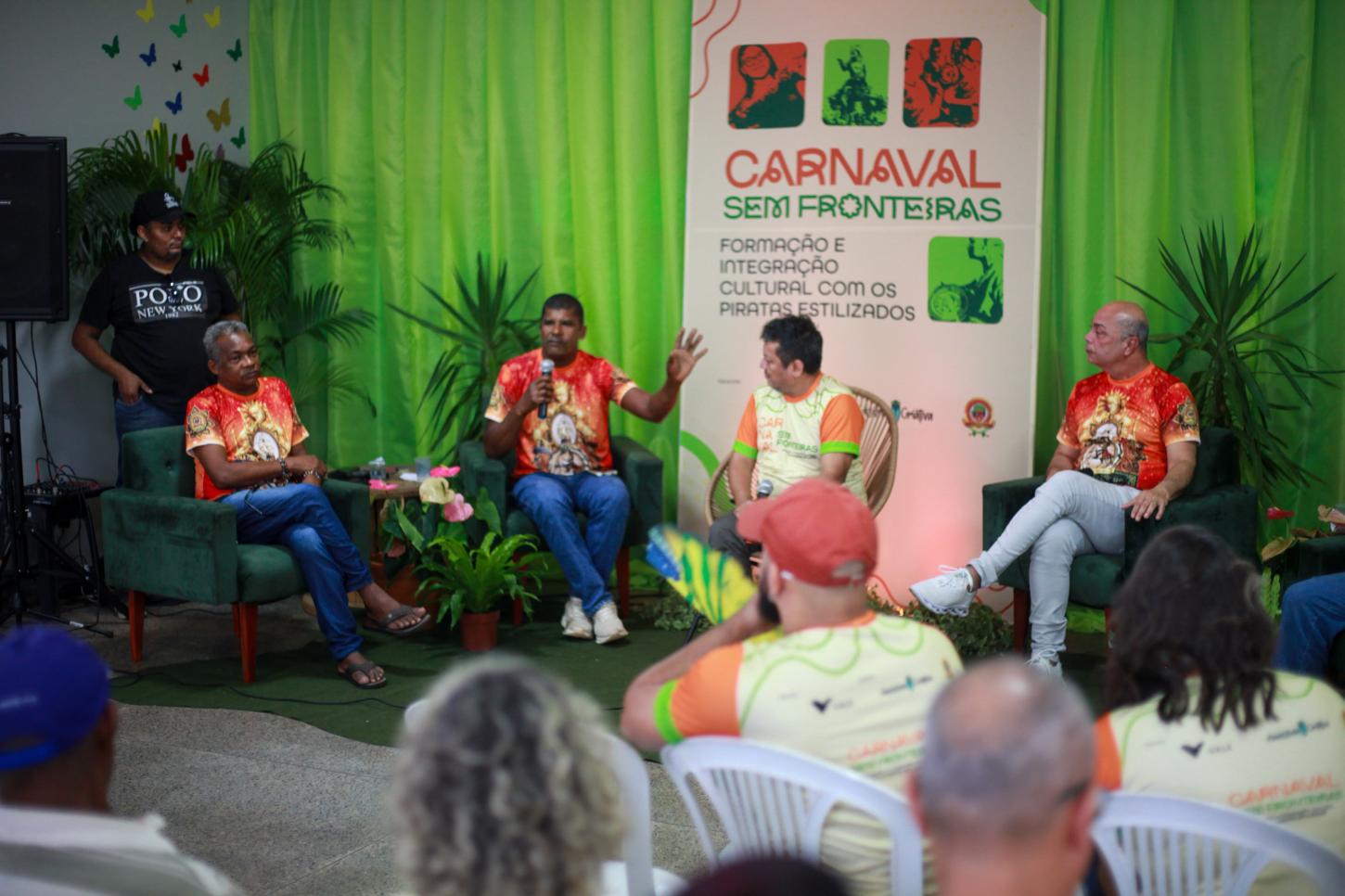 Projeto Carnaval Sem Fronteiras leva formação e intercâmbio cultural ao Oiapoque
